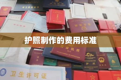 庆城护照制作的费用标准